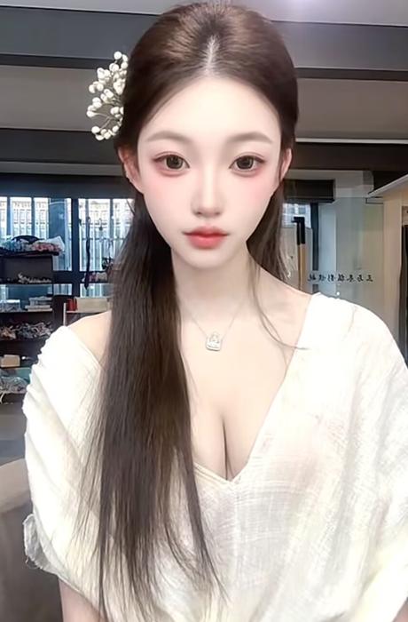 看着就很嫩上下都是粉粉的